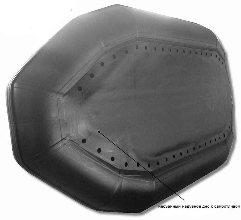 дно рафта 460